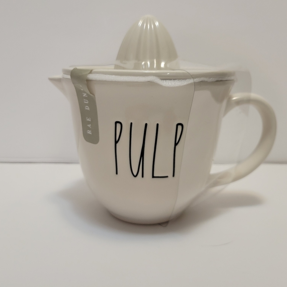 Rae Dunn PULP Juicer NWOT Sealed Approx 6.5" Length (Including Handle) & 5" Wide